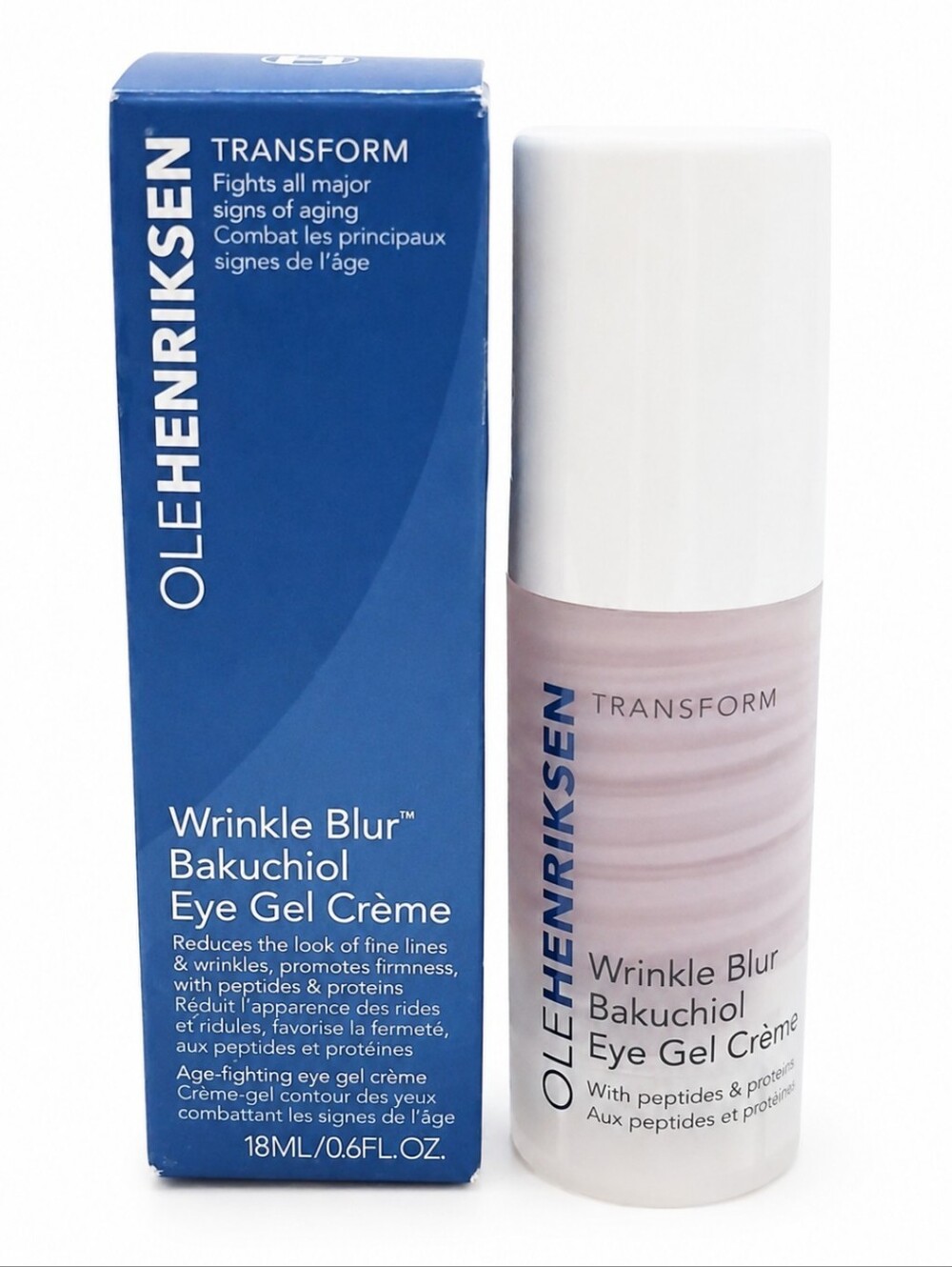 Ole Henriksen Wrinkle Blur Bakuchiol Eye Gel Cream 18ml NEW Anti Aging